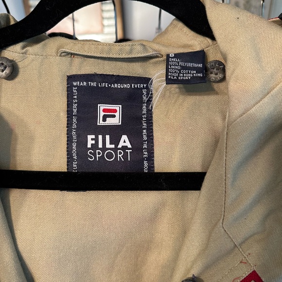 Vintage Men’s small Fila Sport Rain coat - Picture 3 of 8